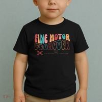 Fine Motor Promoter Ticket Funny Toddler T-Shirt thumb 2
