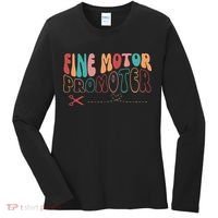Fine Motor Promoter Ticket Funny Women's Long Sleeve Shirt thumb 0