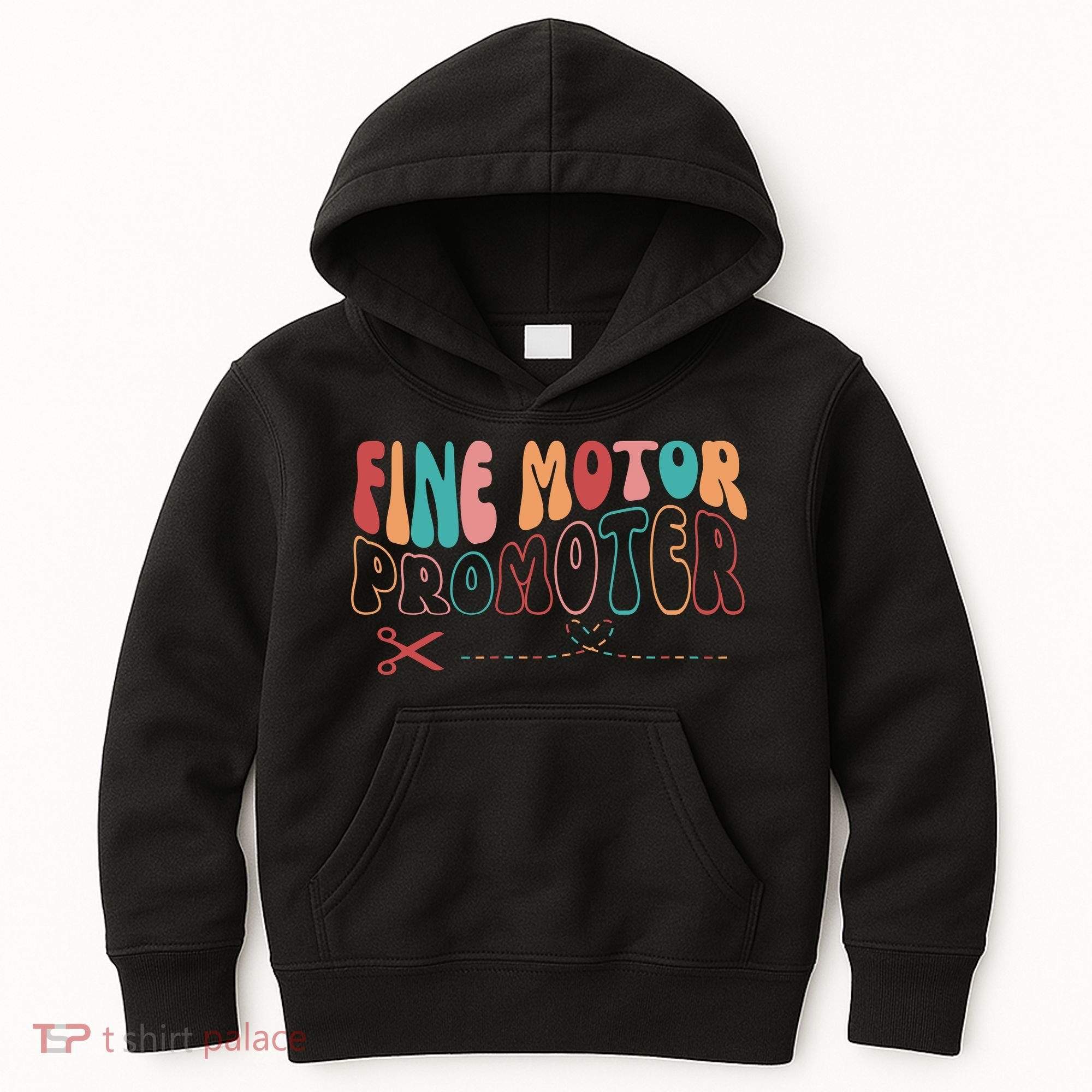 Fine Motor Promoter Ticket Funny Kids Hoodie