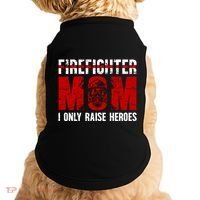 Firefighter Mom Proud Fire Mom Of A Firefighter Mother Great Gift Doggie Tank thumb 0