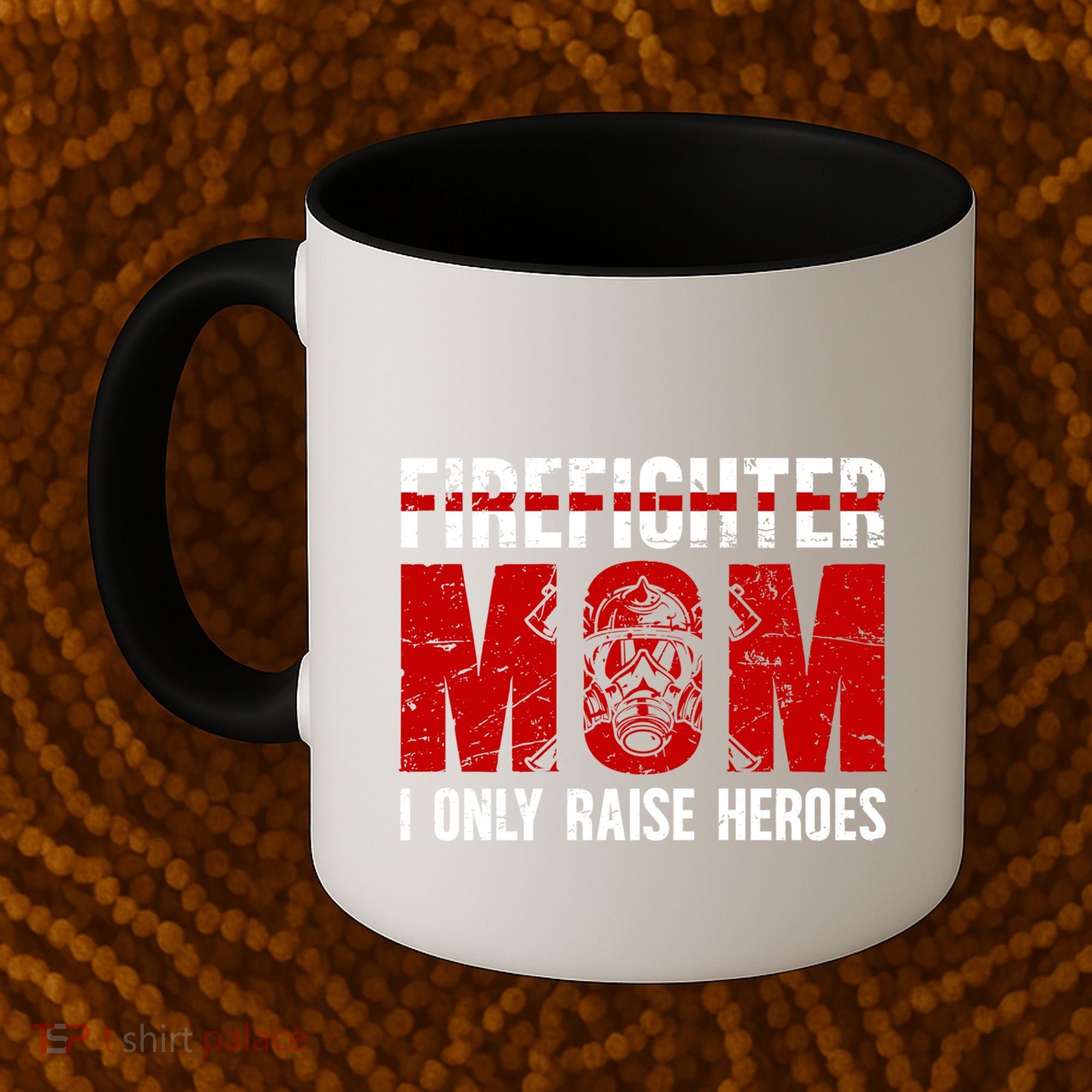 Firefighter Mom Proud Fire Mom Of A Firefighter Mother Great Gift Coffee Mug