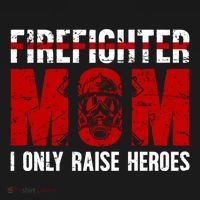 Firefighter Mom Proud Fire Mom Of A Firefighter Mother Great Gift Pajama Set thumb 2