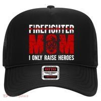 Firefighter Mom Proud Fire Mom Of A Firefighter Mother Great Gift Hat thumb 0