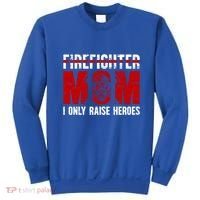 Firefighter Mom Proud Fire Mom Of A Firefighter Mother Great Gift Sweatshirt thumb 0