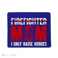 Firefighter Mom Proud Fire Mom Of A Firefighter Mother Great Gift Mousepad thumb 0