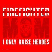 Firefighter Mom Proud Fire Mom Of A Firefighter Mother Great Gift Santa Hat thumb 1