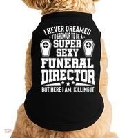 Funny Mortician Proud Funeral Director Doggie Tank thumb 0