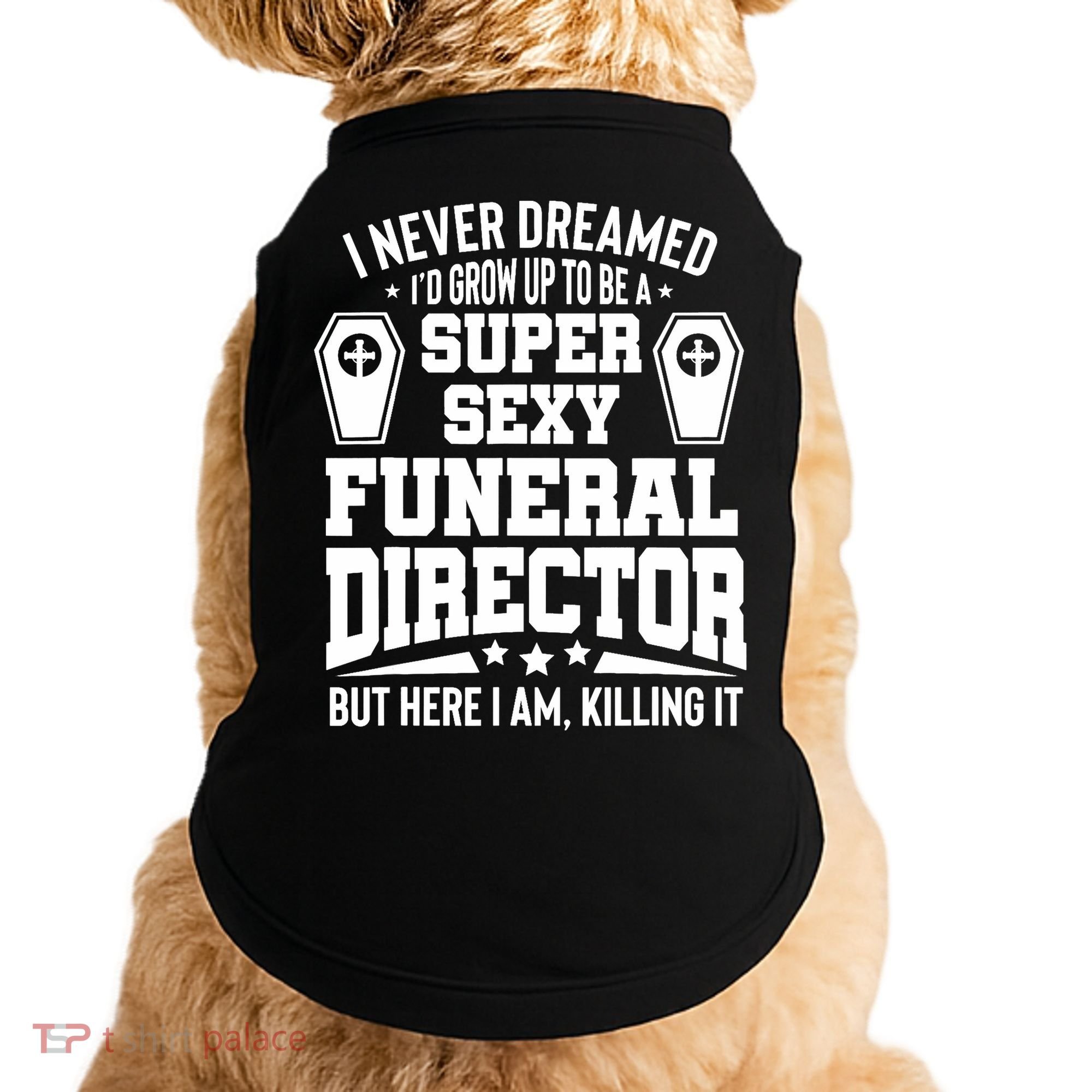 Funny Mortician Proud Funeral Director Doggie Tank