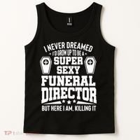 Funny Mortician Proud Funeral Director Tank Top thumb 2