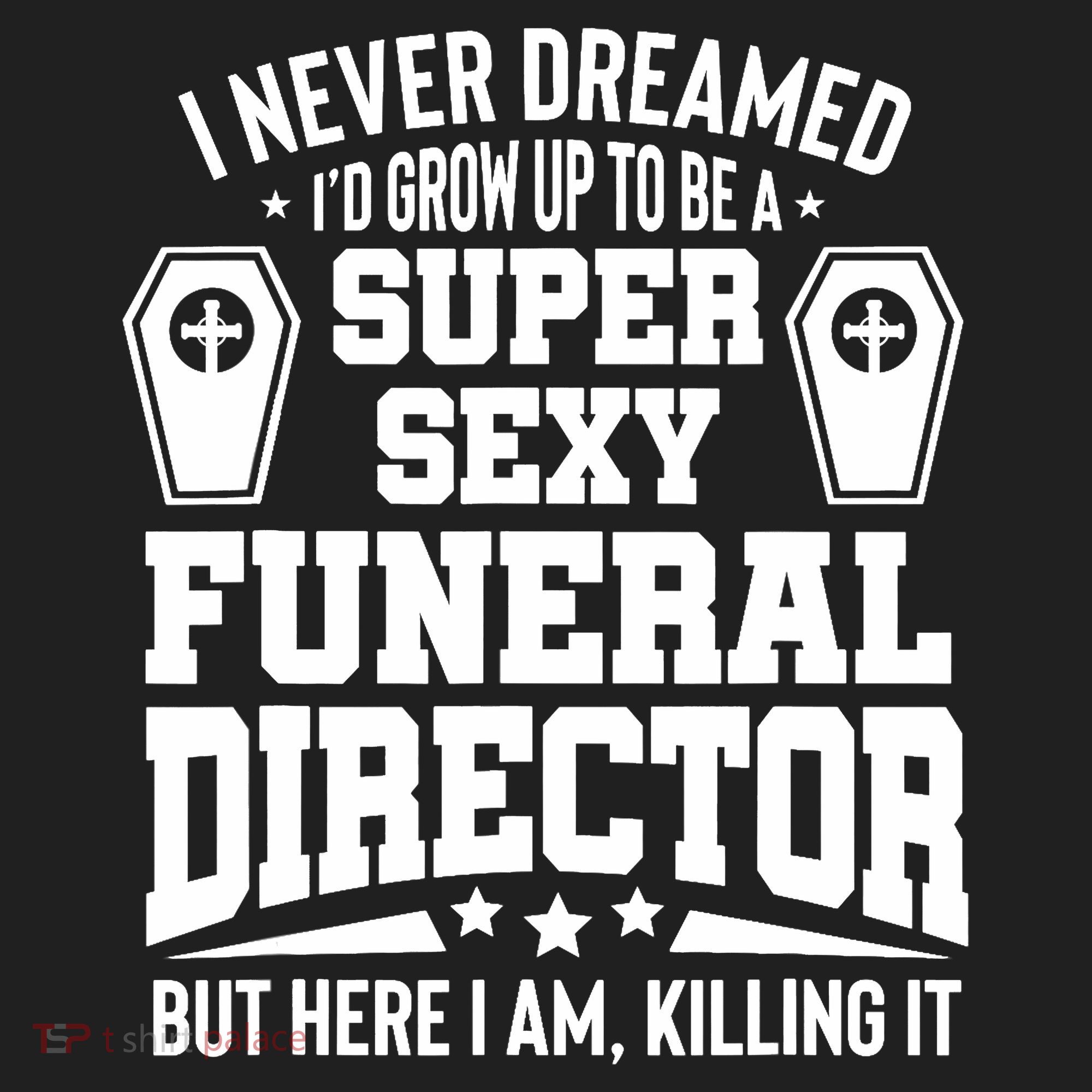 Funny Mortician Proud Funeral Director Golf Towel