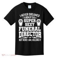 Funny Mortician Proud Funeral Director Kids T-Shirt thumb 0