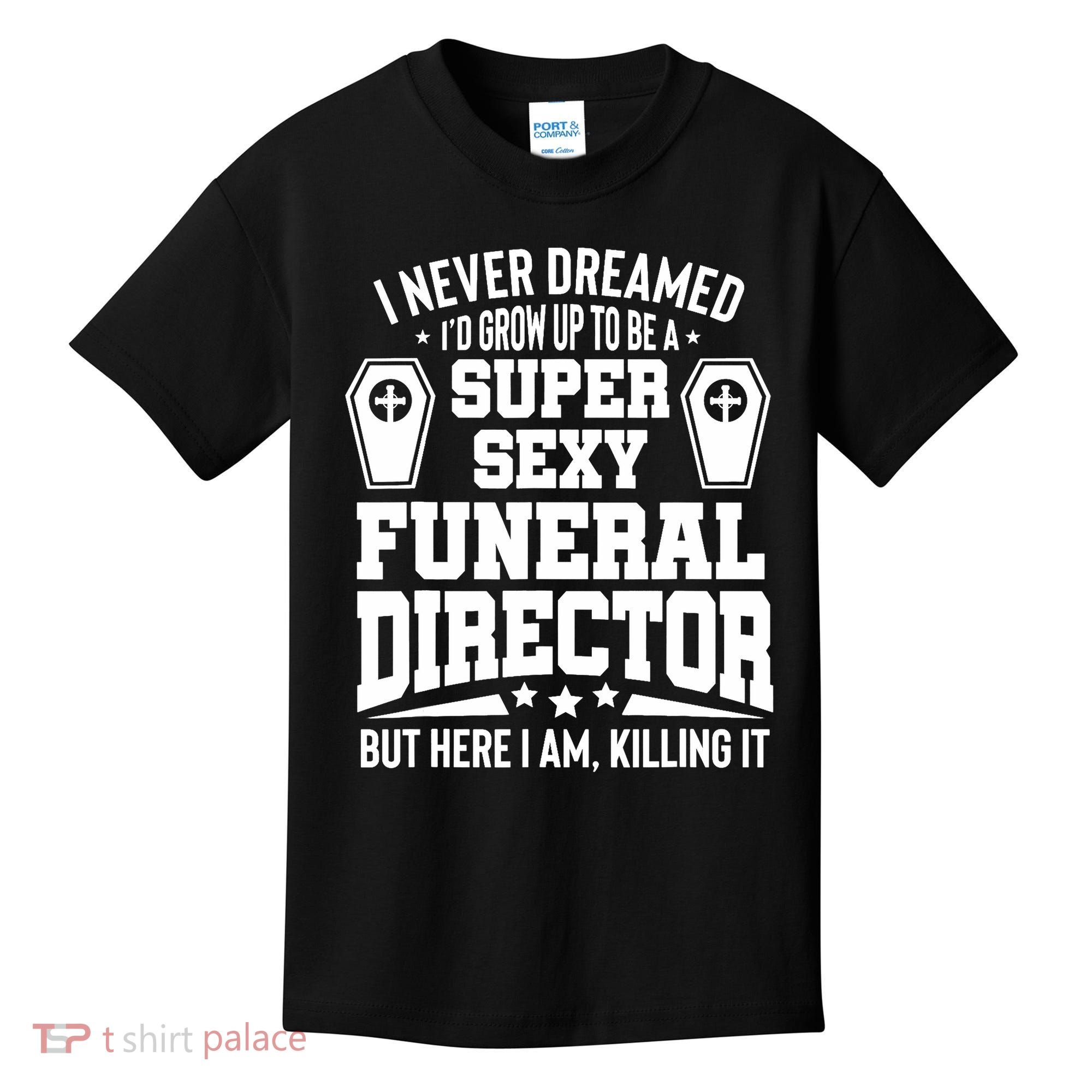 Funny Mortician Proud Funeral Director Kids T-Shirt