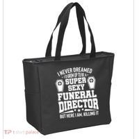 Funny Mortician Proud Funeral Director Tote Bag thumb 2