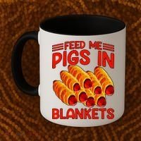 Feed Me Pigs In Blankets Coffee Mug thumb 2