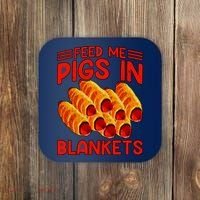 Feed Me Pigs In Blankets Coaster thumb 0