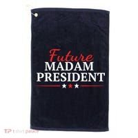Future Madam President Funny Feminist Golf Towel thumb 0