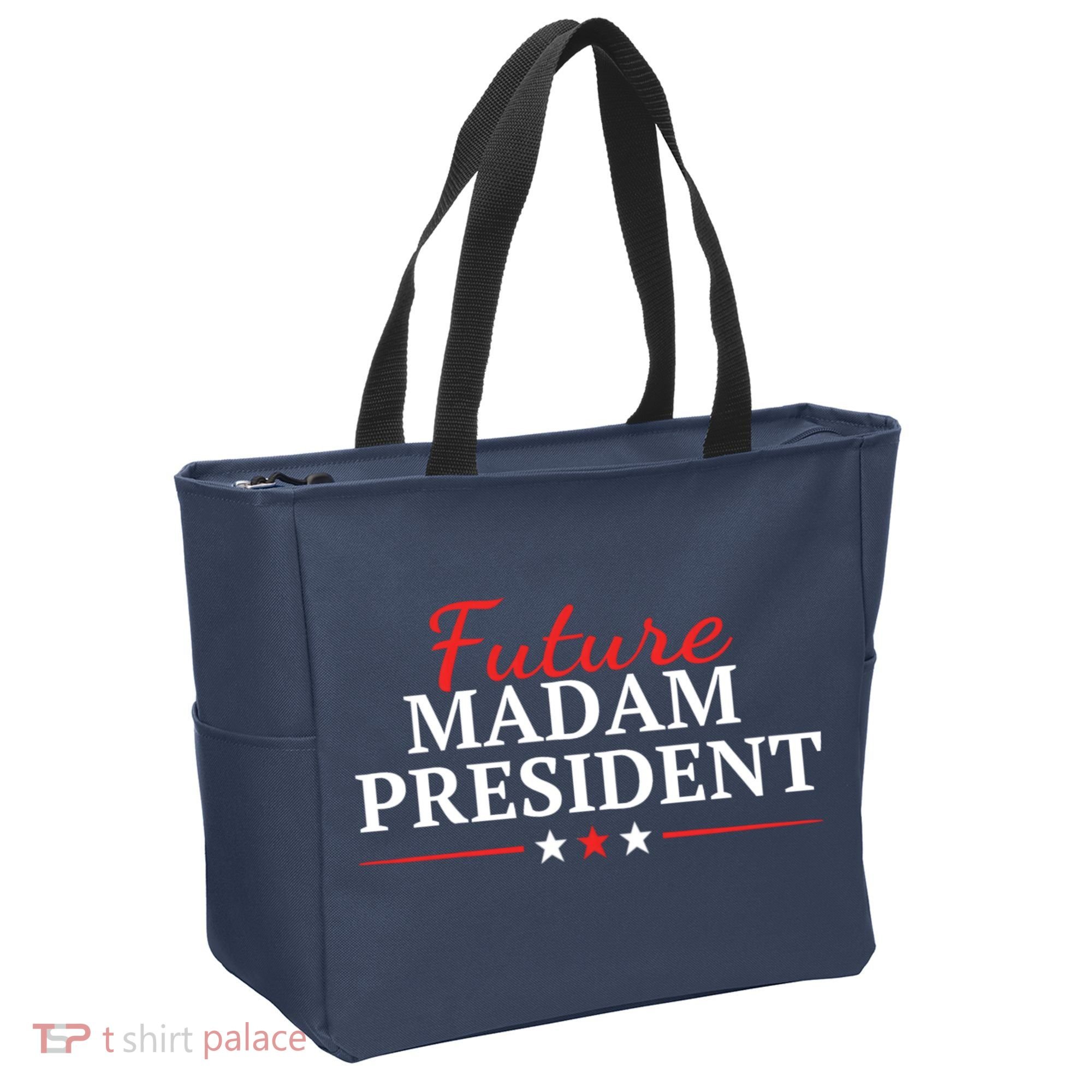 Future Madam President Funny Feminist Tote Bag