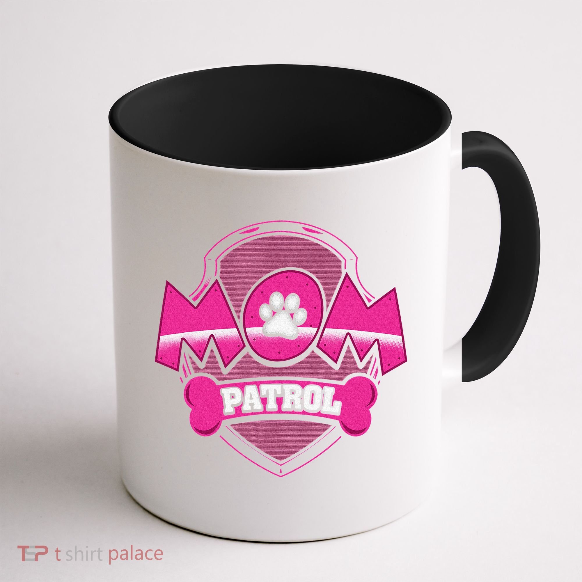 Funny Mom Patrol Dog Puppy Mom Patrol T Coffee Mug