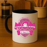 Funny Mom Patrol Dog Puppy Mom Patrol T Coffee Mug thumb 4