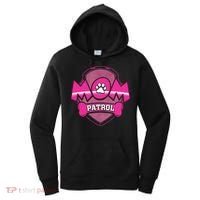 Funny Mom Patrol Dog Puppy Mom Patrol T Women's Hoodie thumb 0