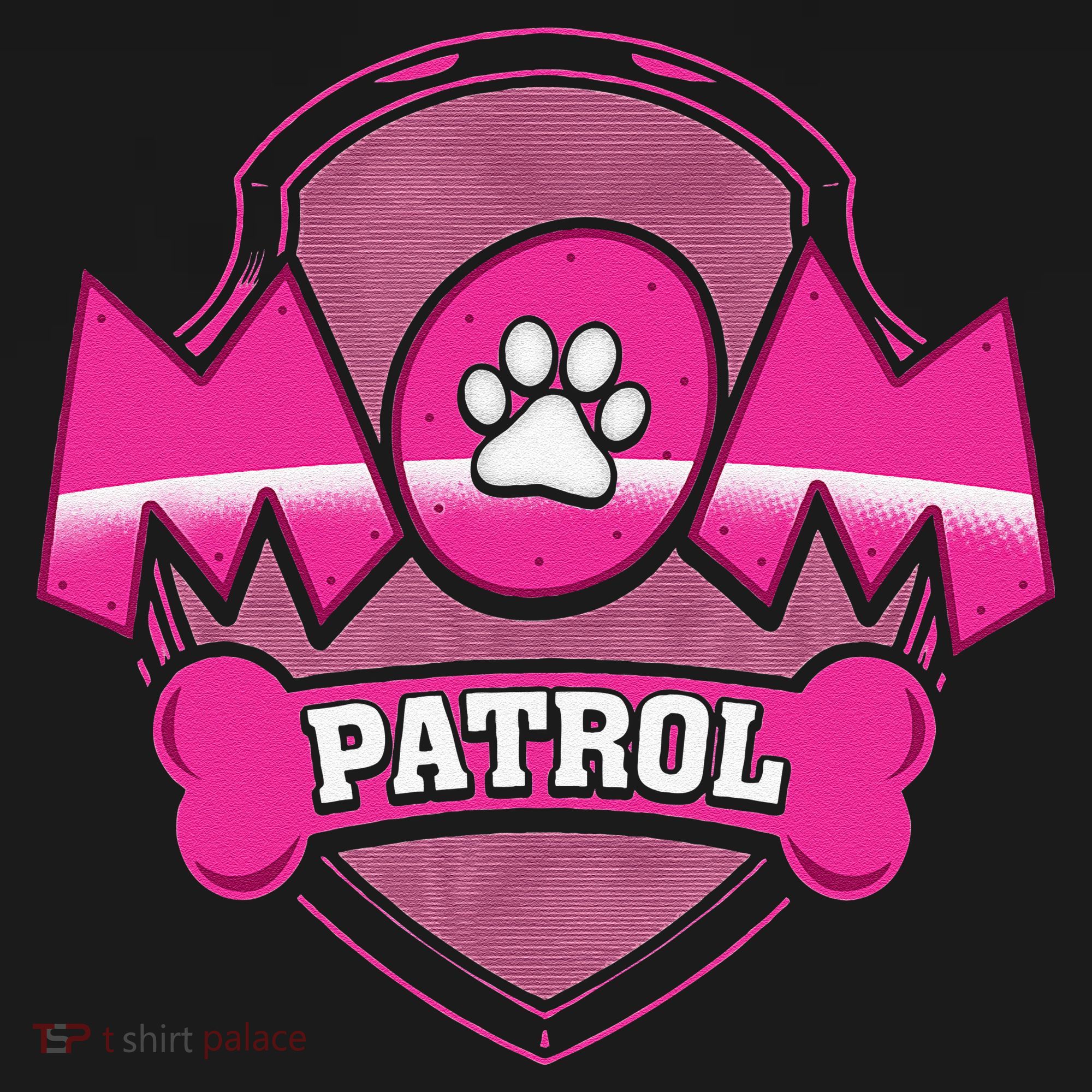 Funny Mom Patrol Dog Puppy Mom Patrol T Women's Hoodie