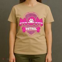 Funny Mom Patrol Dog Puppy Mom Patrol T T-Shirt thumb 4