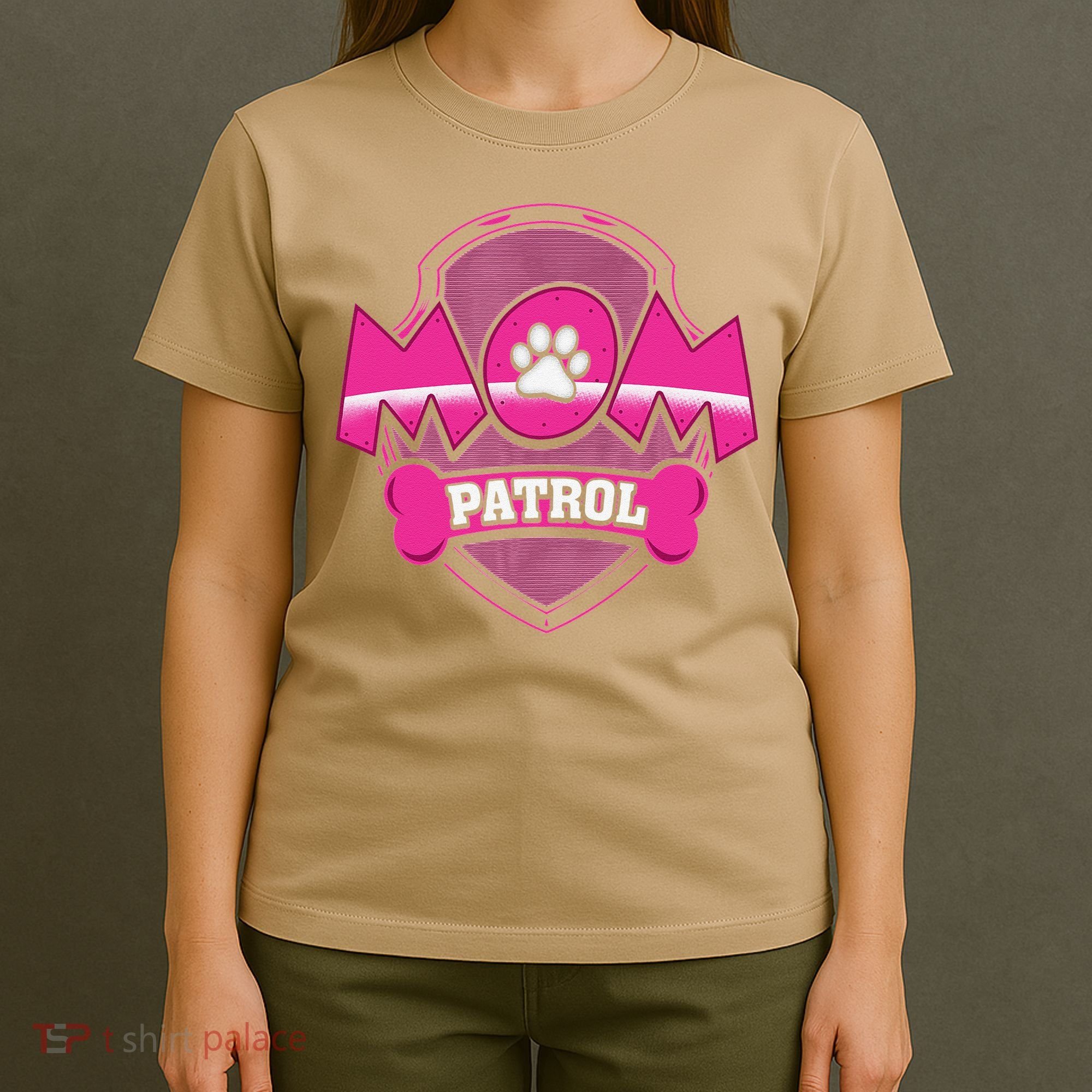 Funny Mom Patrol Dog Puppy Mom Patrol T T-Shirt
