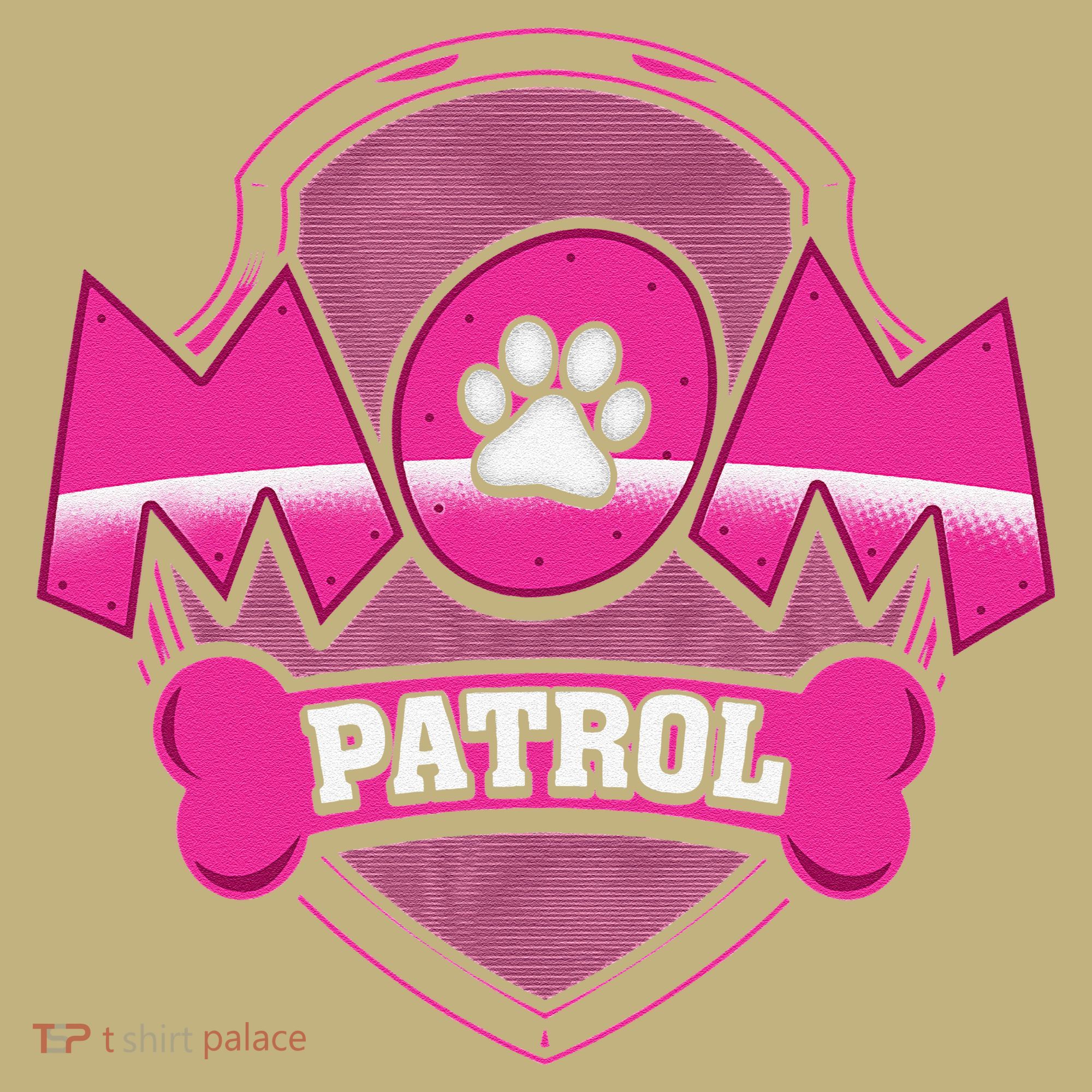 Funny Mom Patrol Dog Puppy Mom Patrol T T-Shirt