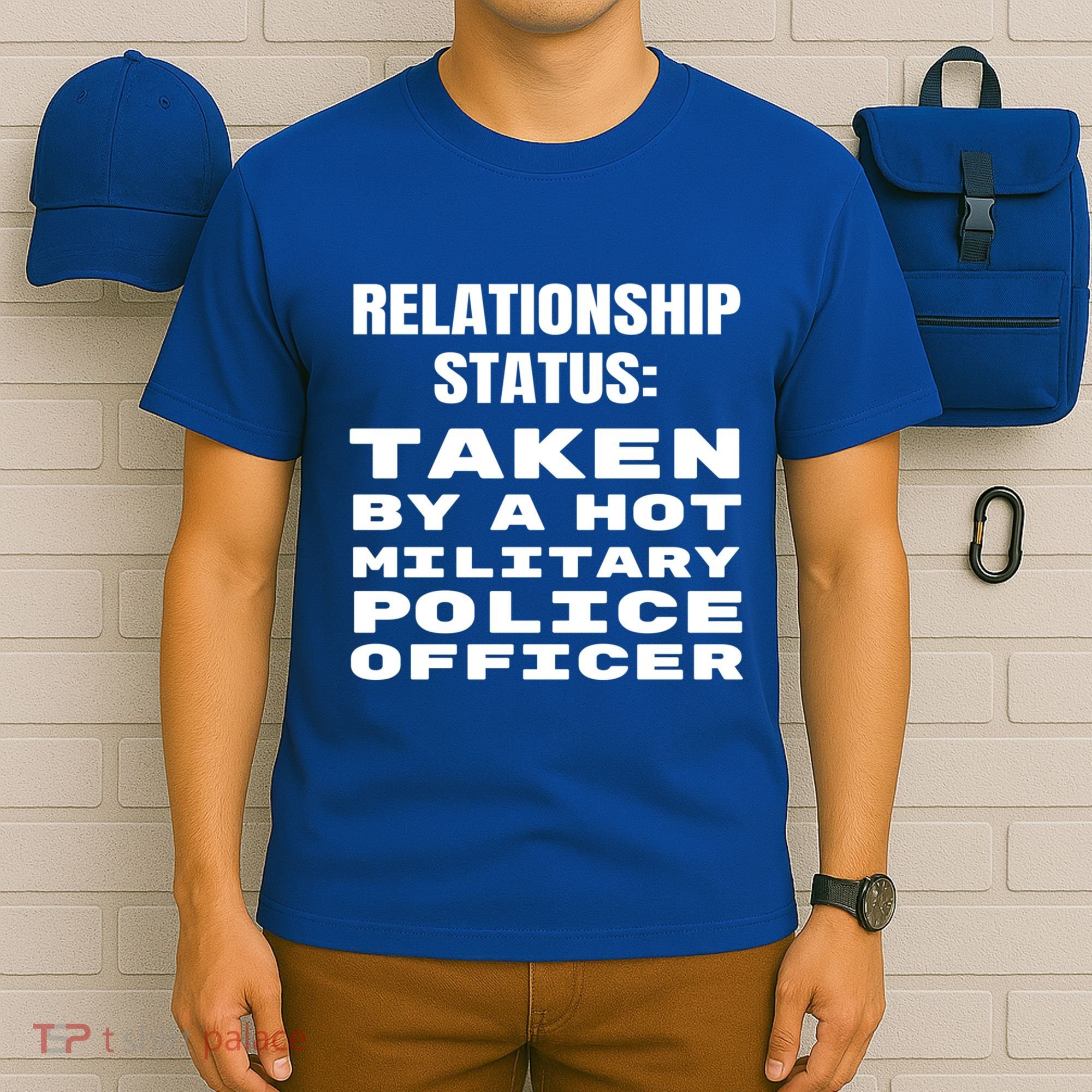 Funny Military Police Friend Friend Wife Husband Gift T-Shirt