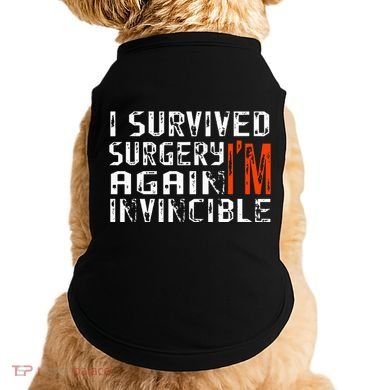 Funny Multiple Post Surgery Get Well Soon Doggie Tank