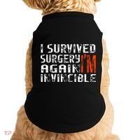 Funny Multiple Post Surgery Get Well Soon Doggie Tank thumb 0