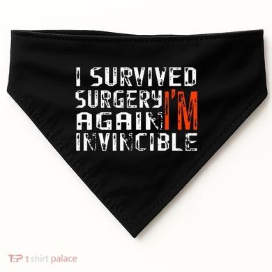 Funny Multiple Post Surgery Get Well Soon USA-Made Doggie Bandana