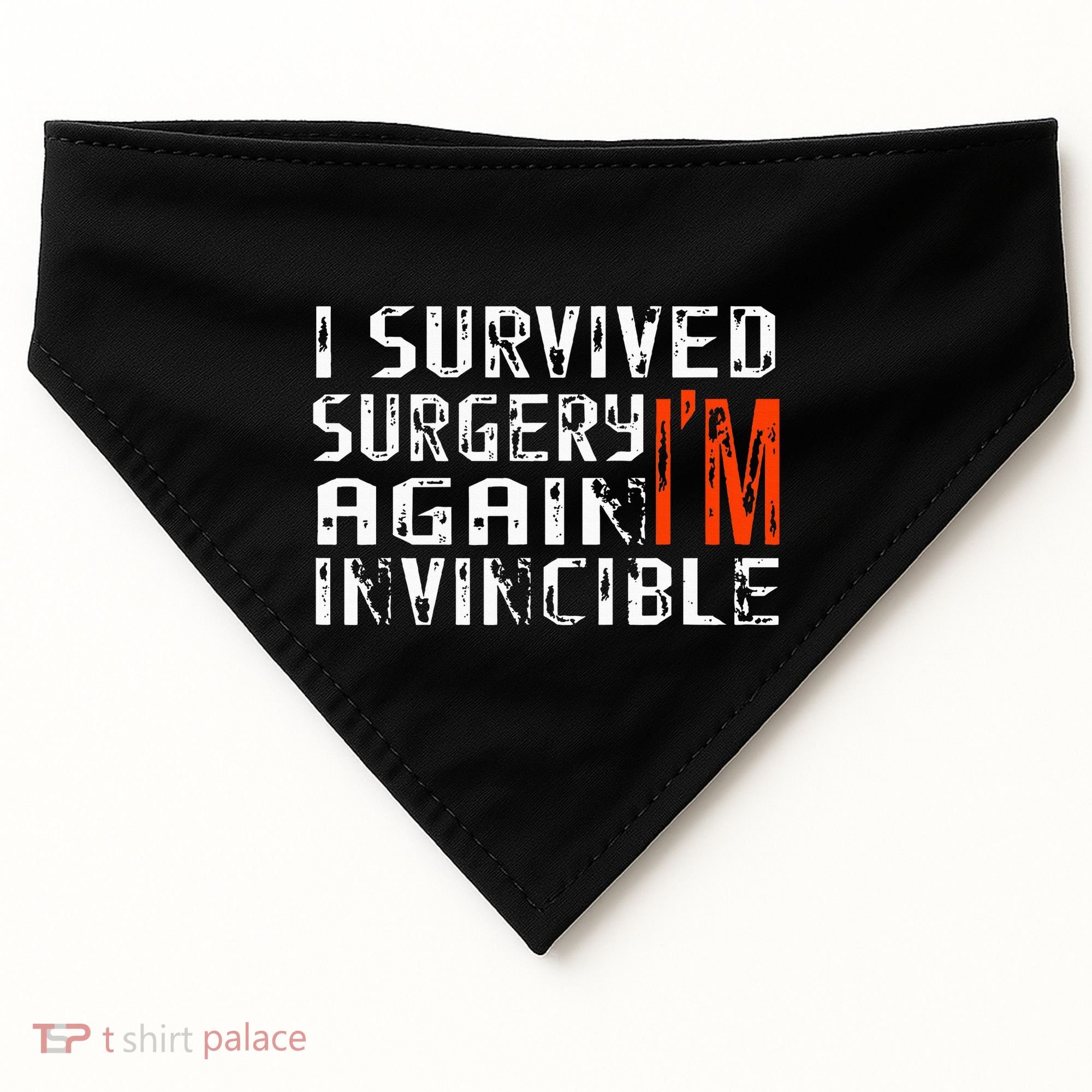 Funny Multiple Post Surgery Get Well Soon USA-Made Doggie Bandana