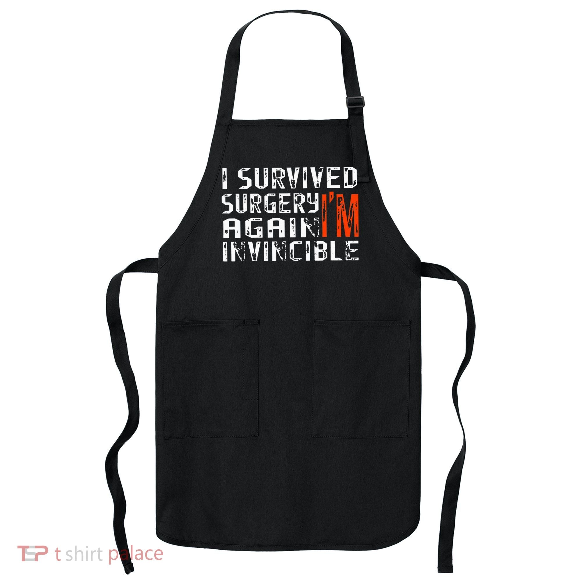 Funny Multiple Post Surgery Get Well Soon Apron