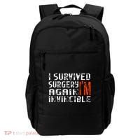 Funny Multiple Post Surgery Get Well Soon Backpack thumb 0