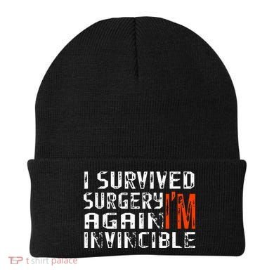 Funny Multiple Post Surgery Get Well Soon Beanie
