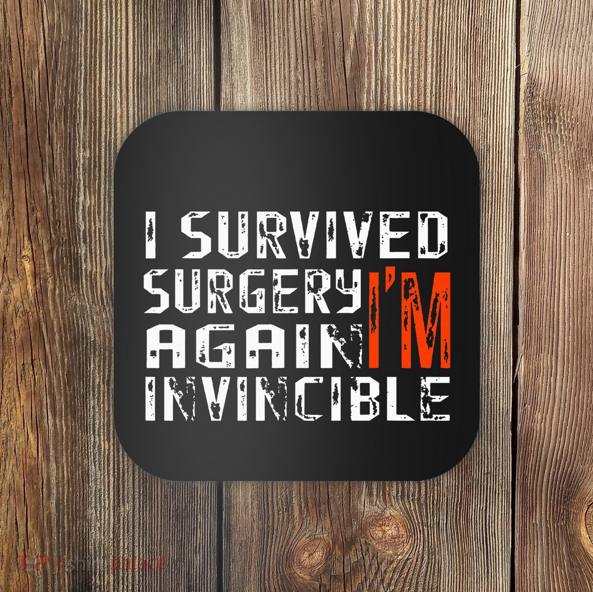Funny Multiple Post Surgery Get Well Soon Coaster