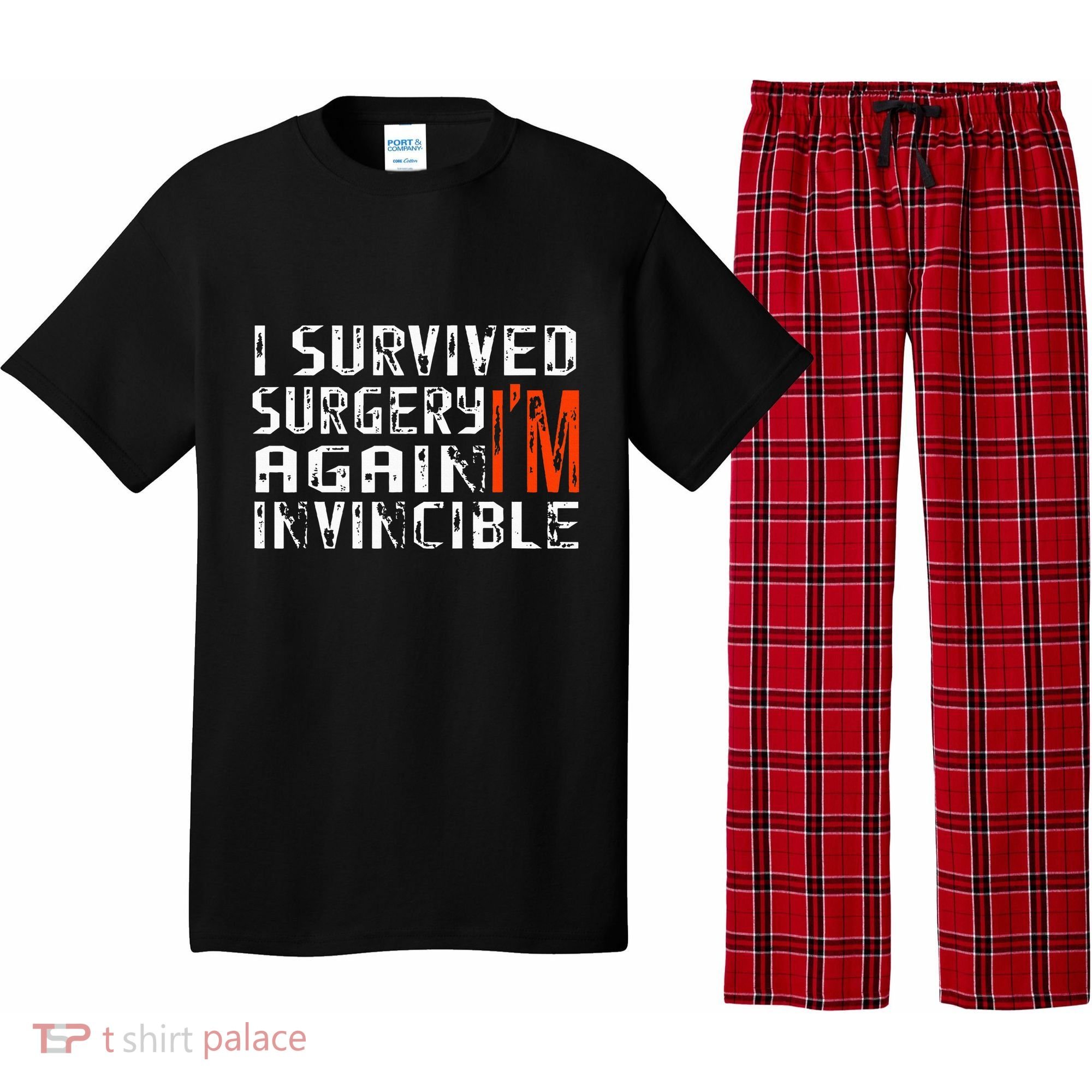 Funny Multiple Post Surgery Get Well Soon Pajama Set
