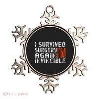 Funny Multiple Post Surgery Get Well Soon Ornament thumb 0