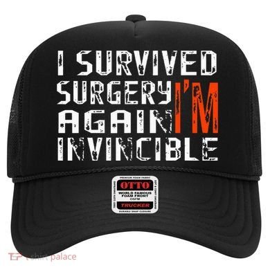 Funny Multiple Post Surgery Get Well Soon Hat