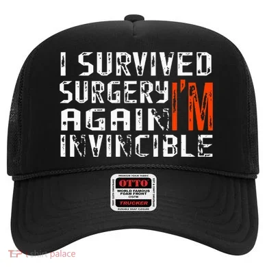 Funny Multiple Post Surgery Get Well Soon Hat