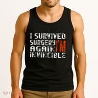 Funny Multiple Post Surgery Get Well Soon Tank Top thumb 3