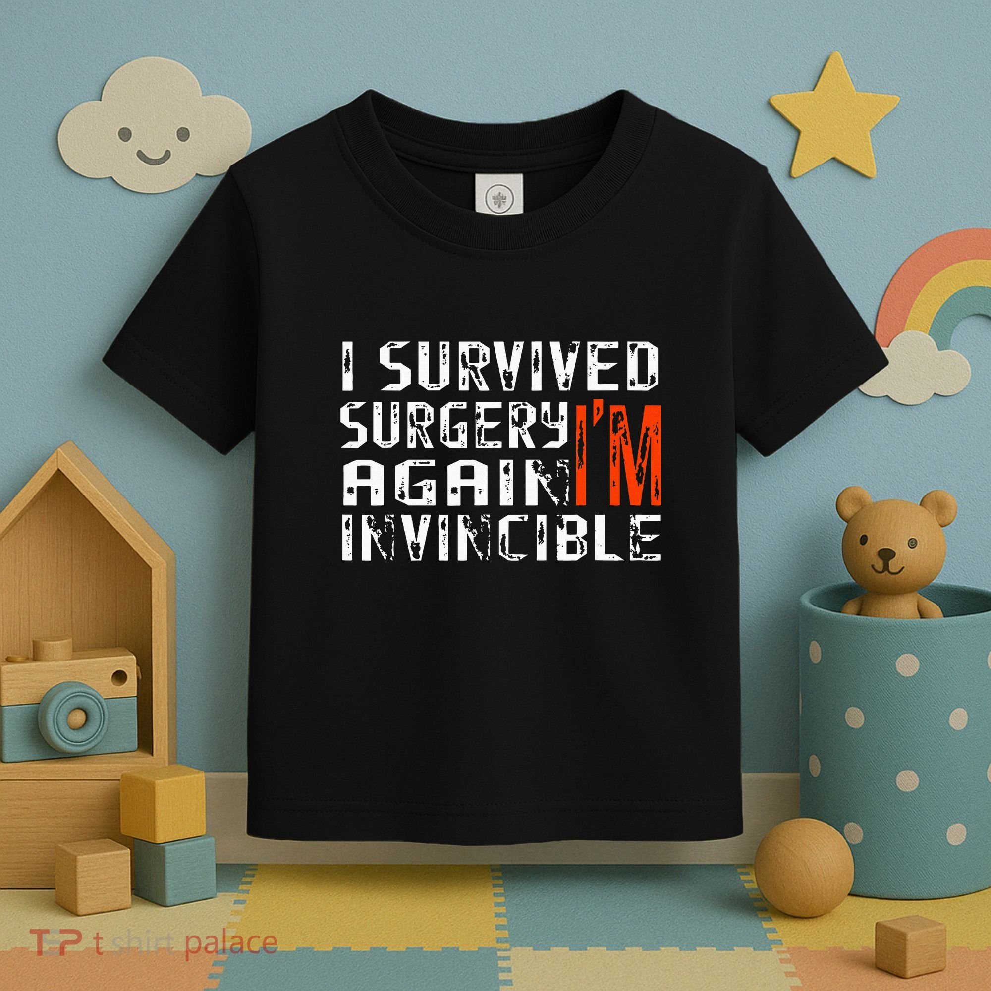 Funny Multiple Post Surgery Get Well Soon Toddler T-Shirt