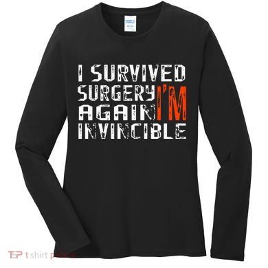 Funny Multiple Post Surgery Get Well Soon Women's Long Sleeve Shirt