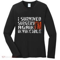 Funny Multiple Post Surgery Get Well Soon Women's Long Sleeve Shirt thumb 0