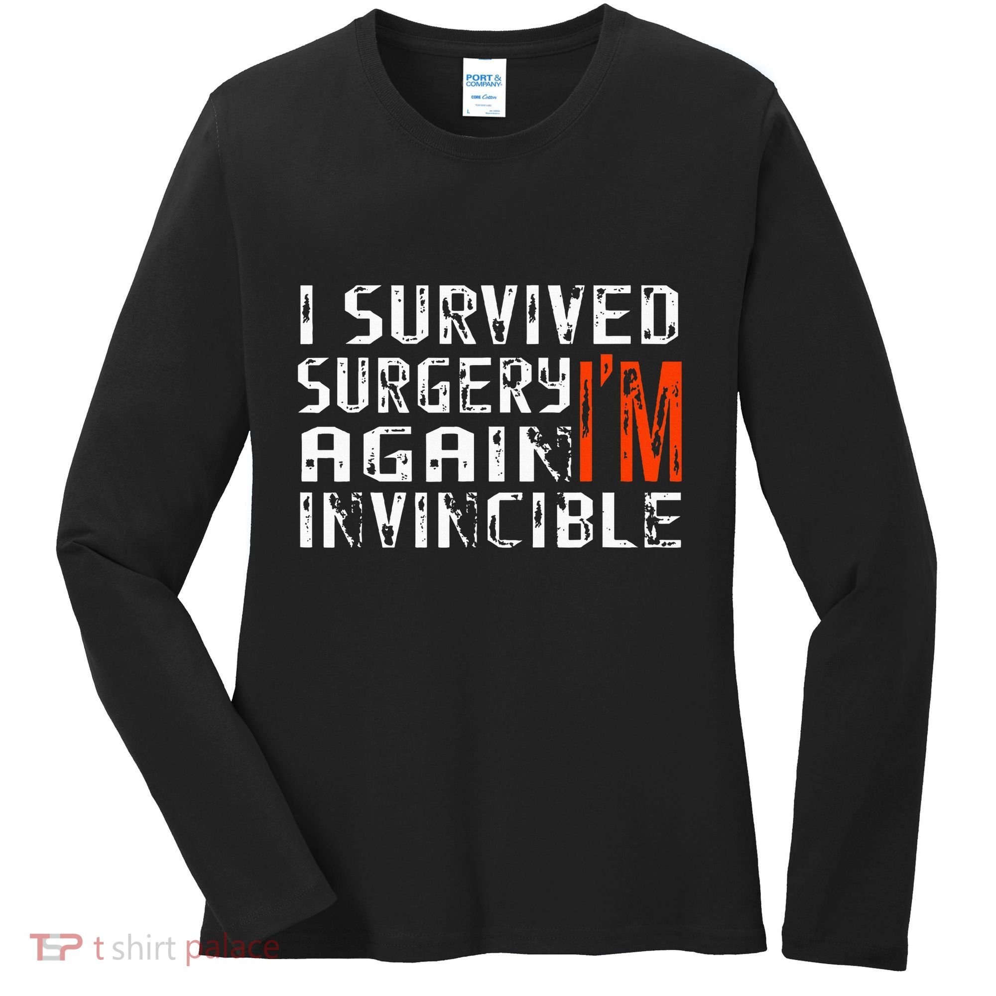 Funny Multiple Post Surgery Get Well Soon Women's Long Sleeve Shirt