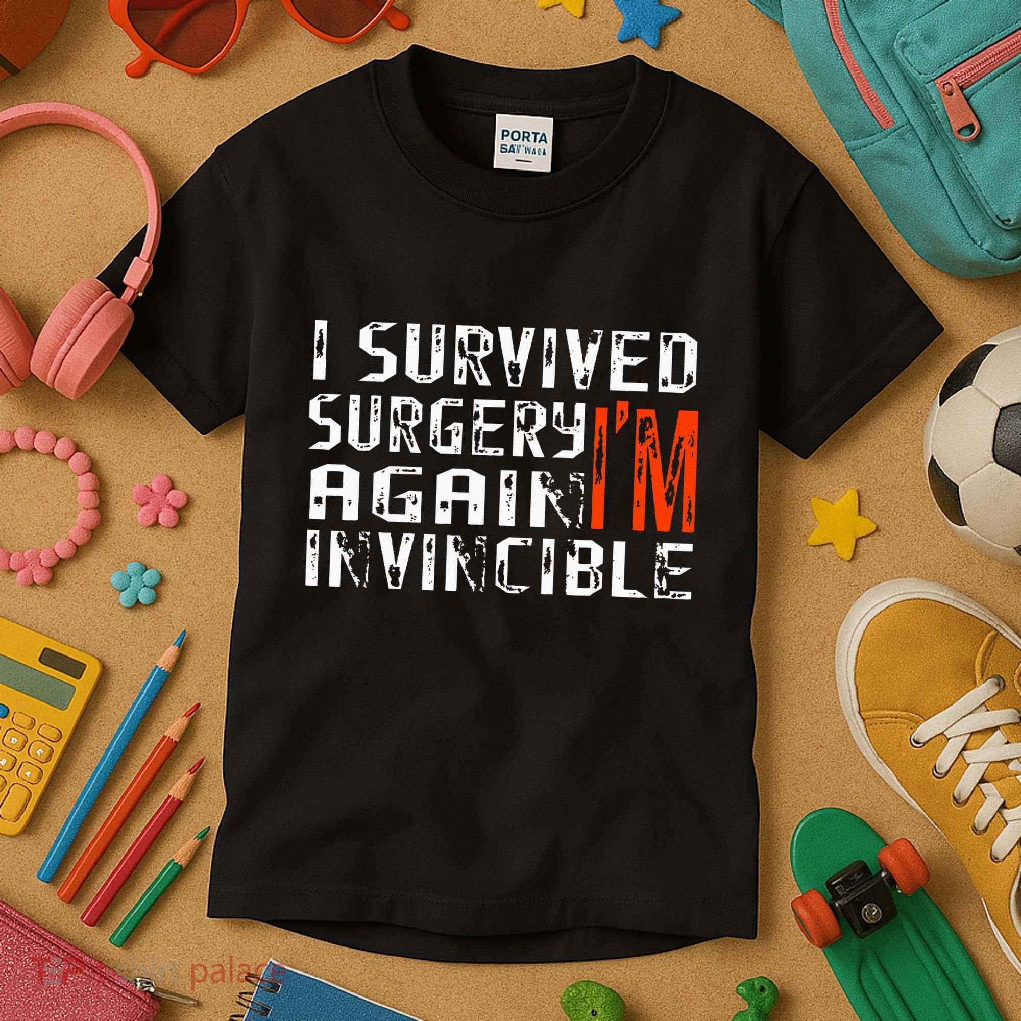 Funny Multiple Post Surgery Get Well Soon Kids T-Shirt
