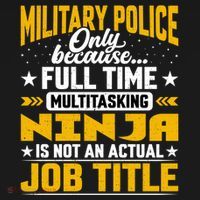 Funny Military Police Job Title Funny Military Guard Gift Women's Hoodie thumb 2