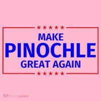 Funny Make Pinochle Great Again Parody Gifts Coaster thumb 2