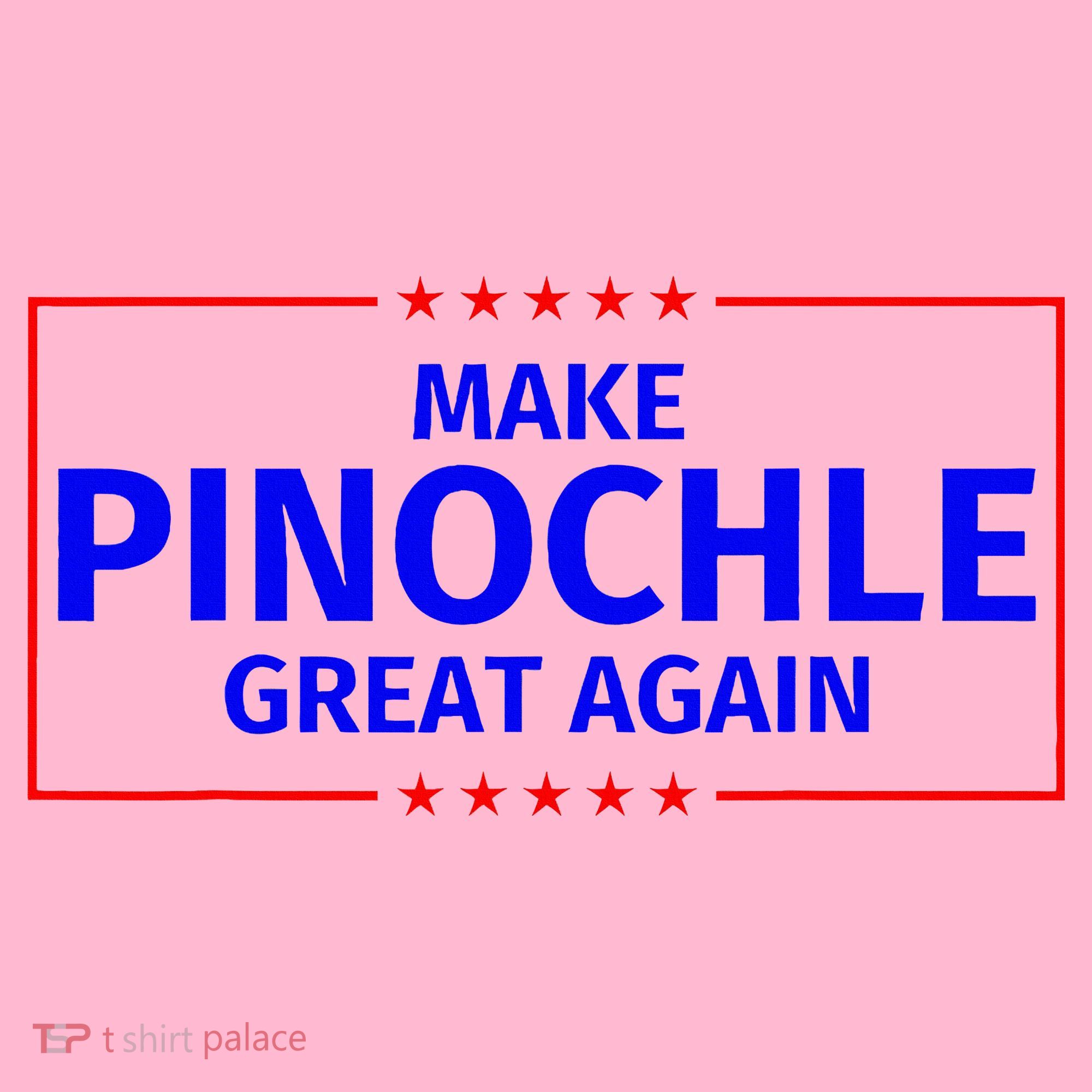 Funny Make Pinochle Great Again Parody Gifts Coaster